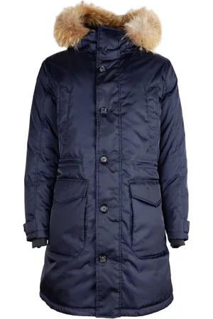 add Heren, Mantels, Blauw, Maat: L Nylon