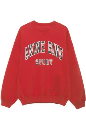ANINE BING Dames, Sweatshirts & Hoodies, Rood, Maat: S