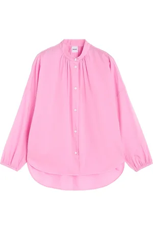 Aspesi Dames, Blouses & Shirts, Roze, Maat: S Katoen