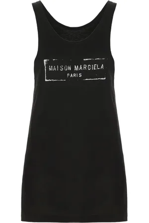 Maison Margiela Dames, Tops, Zwart, Maat: M Katoen