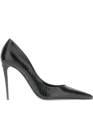 Dolce & Gabbana Dames, Schoenen, Zwart, Maat: 40 EU Leer