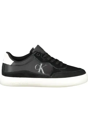 Calvin Klein Heren, Schoenen, Zwart, Maat: 45 EU Poliester