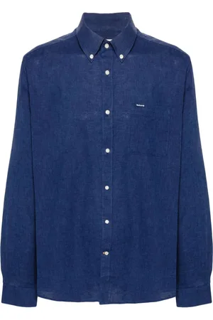 Barbour Heren, Overhemden, Blauw, Maat: XL Katoen