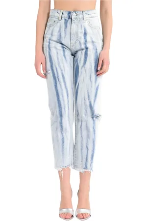 A PAPER KID Dames, Jeans, Blauw, Maat: W30 Katoen