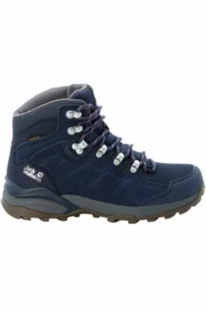 Jack Wolfskin Dames, Sport, Blauw, Maat: 42 EU Wol