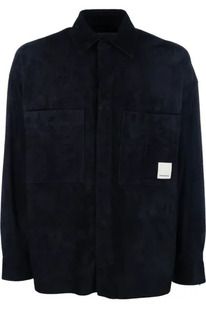 Emporio Armani Heren, Overhemden, Blauw, Maat: L