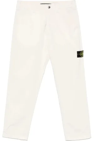 Stone Island Heren, Broeken, Wit, Maat: W33