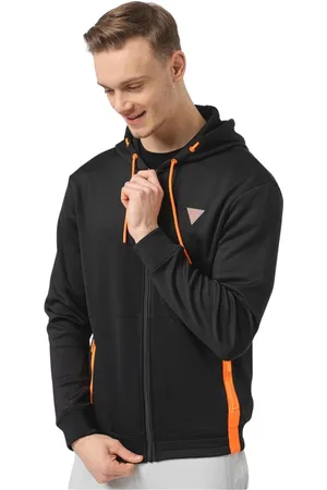 Guess Heren, Sweatshirts & Hoodies, Zwart, Maat: M Poliester