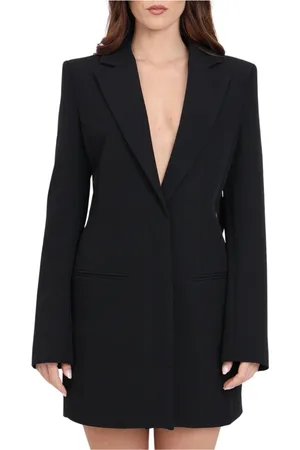 VERSACE Dames, Jassen, Zwart, Maat: XS Satijn