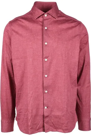 SONRISA Heren, Overhemden, Rood, Maat: 5XL Katoen