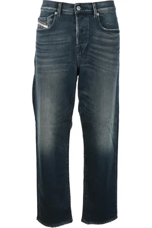 Diesel Heren, Jeans, Blauw, Maat: W34 Katoen