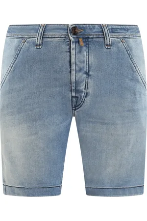 Jacob Cohen Heren, Korte broeken, Blauw, Maat: W30 Denim