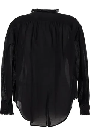 Isabel Marant Dames, Blouses & Shirts, Zwart, Maat: 2XS