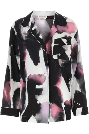 Alexander McQueen Dames, Blouses & Shirts, Zwart, Maat: 2XS