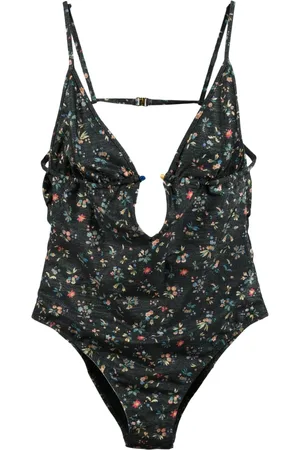 ANJUNA Dames, Badkleding, Zwart, Maat: S Polyamide