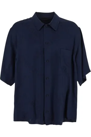 Balenciaga Heren, Overhemden, Blauw, Maat: XL