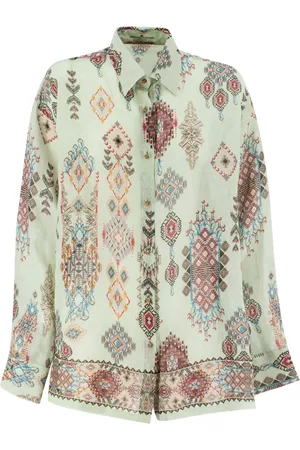 ERMANNO SCERVINO Dames, Blouses & Shirts, Groen, Maat: S