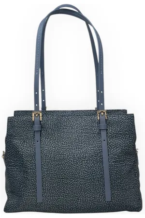 Borbonese Dames, Tassen, Blauw, Maat: ONE Size