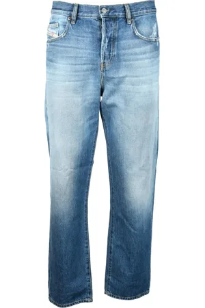 Diesel Heren, Jeans, Blauw, Maat: W34 Katoen