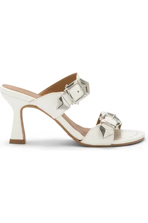carmens Dames, Schoenen, Wit, Maat: 39 EU Leer