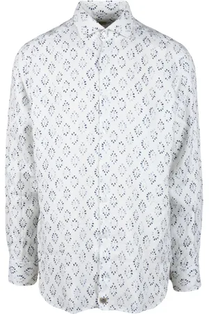 SONRISA Heren, Overhemden, Wit, Maat: 5XL Linnen