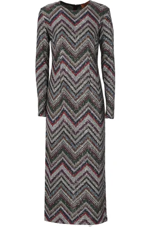 Missoni Dames, Jurken, Veelkleurig, Maat: S