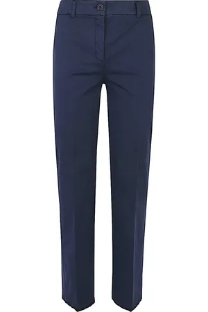 VIA MASINI 80 Dames, Broeken, Blauw, Maat: XL