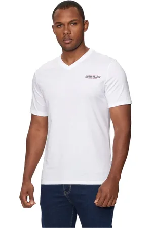 Guess Heren, Tops, Wit, Maat: L Katoen