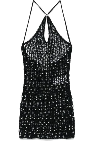 COPERNI Dames, Tops, Zwart, Maat: S Katoen
