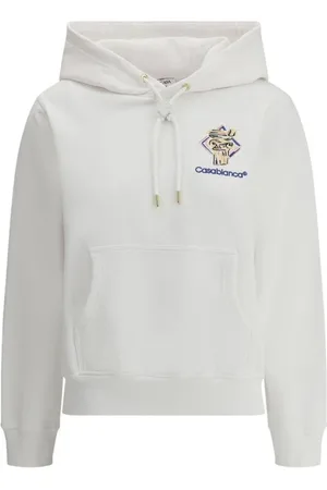 Casablanca Dames, Sweatshirts & Hoodies, Wit, Maat: L Katoen