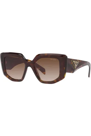 Prada Dames, Accessoires, Bruin, Maat: 50 MM Polyamide