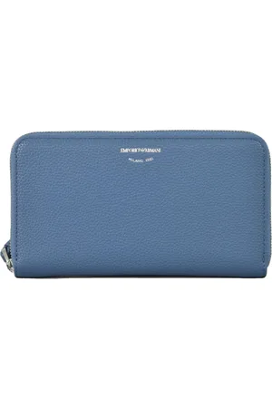 Emporio Armani Dames, Accessoires, Blauw, Maat: ONE Size Leer