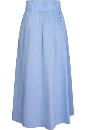 Neo Noir Dames, Rokken, Blauw, Maat: XS Katoen