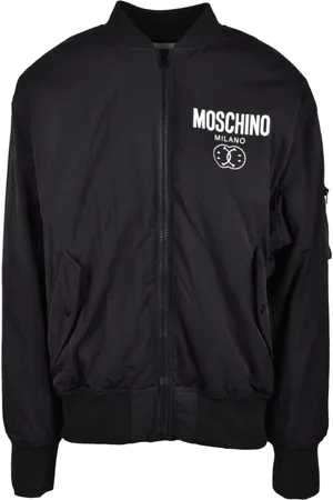 Moschino Heren, Jassen, Zwart, Maat: XS Polyamide
