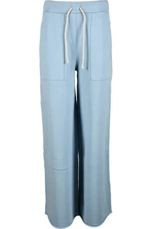 DEPARTMENT FIVE Dames, Broeken, Blauw, Maat: XS Katoen