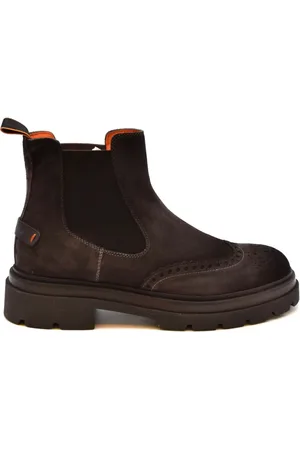 santoni Heren, Schoenen, Bruin, Maat: 41 1/2 EU