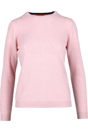 BALLANTYNE Dames, Truien, Roze, Maat: S Wol