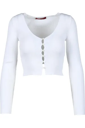 Max Mara Dames, Truien, Wit, Maat: M Viscose