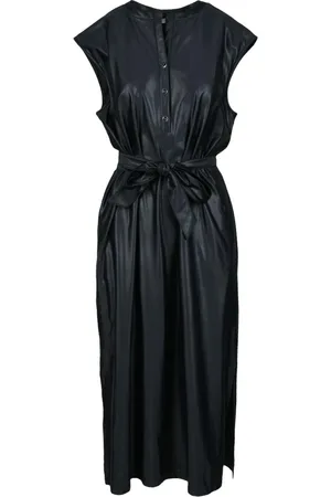 Max Mara Dames, Jurken, Zwart, Maat: XL Polyamide