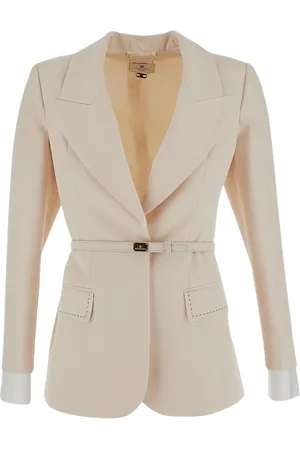 Elisabetta Franchi Dames, Jassen, Geel, Maat: L