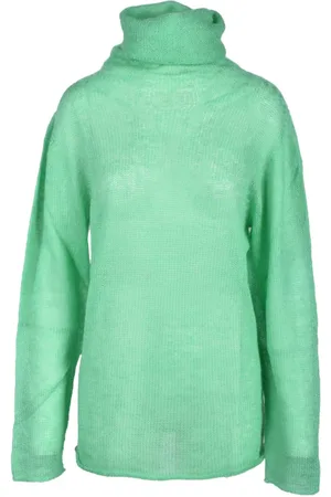 PINK MEMORIES Dames, Truien, Groen, Maat: S Wol