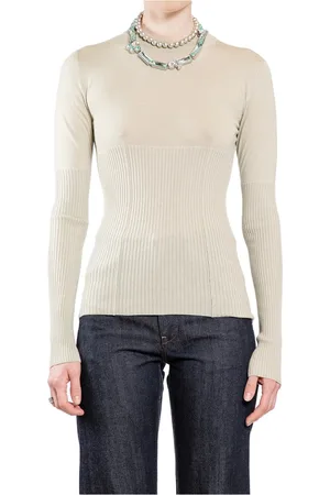 Jil Sander Dames, Truien, Wit, Maat: 2XS Wol