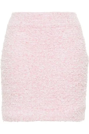 Balenciaga Dames, Rokken, Roze, Maat: M Tweed