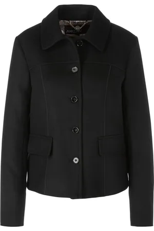 Marc Cain Dames, Jassen, Zwart, Maat: 2XL Wol