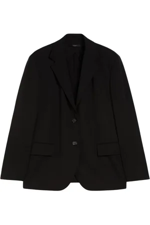 Max Mara Dames, Jassen, Zwart, Maat: M Jersey