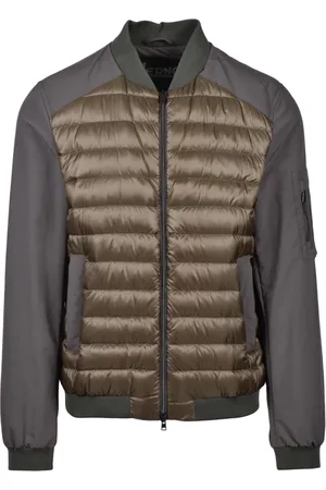 HERNO Heren, Jassen, Groen, Maat: L Nylon