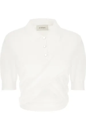 Sportmax Dames, Tops, Wit, Maat: XL