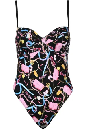 Chiara Ferragni Dames, Badkleding, Veelkleurig, Maat: XL Katoen