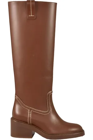 Chloé Dames, Schoenen, Bruin, Maat: 41 EU Leer