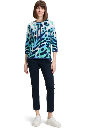 Betty Barclay Dames, Truien, Groen, Maat: 3XL